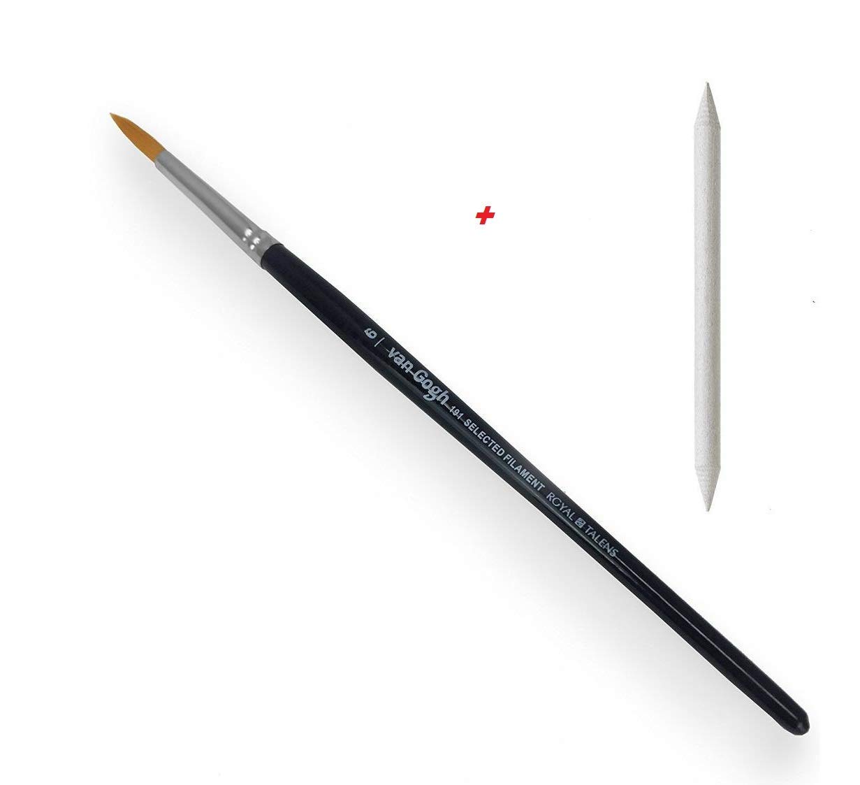 36 Näpfchen Feine Van Gogh Künstler Aquarellfarben im Metall Aquarellkasten incl. Pinsel und Mischpalette Geschenkset und Papierwischer