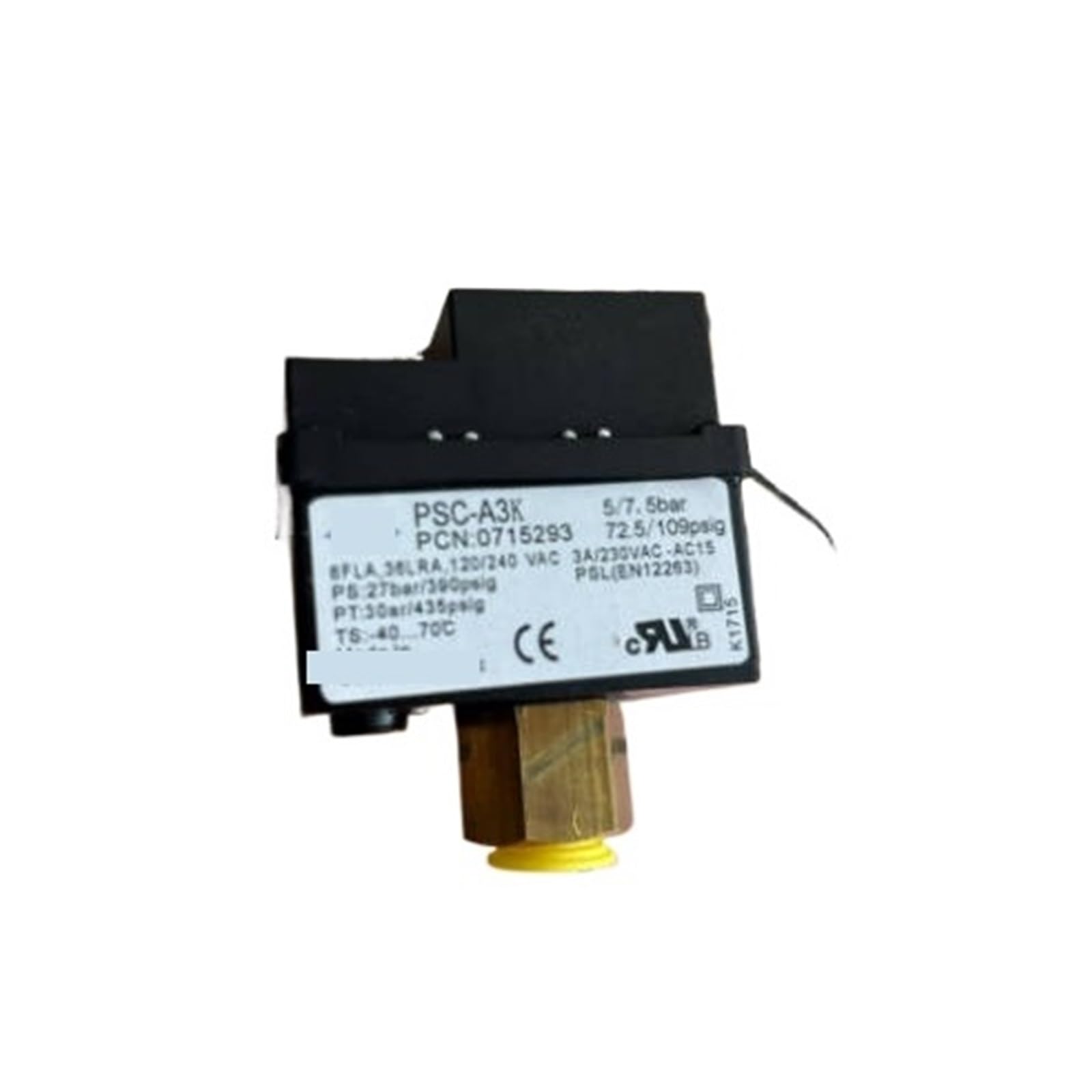 Presostato Relé Controlador PSC-A3K 5/7.5bar Original