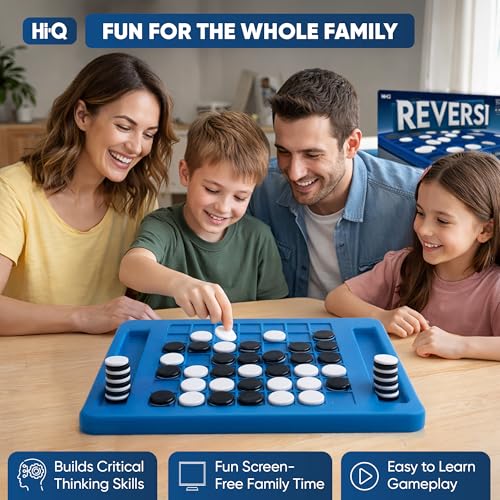 Reversi juego de mesa clásico para niños y adultos miniatura 3
