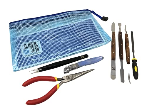 AMX3D 8-Piece 3D Print Clean-Up Kit with Case