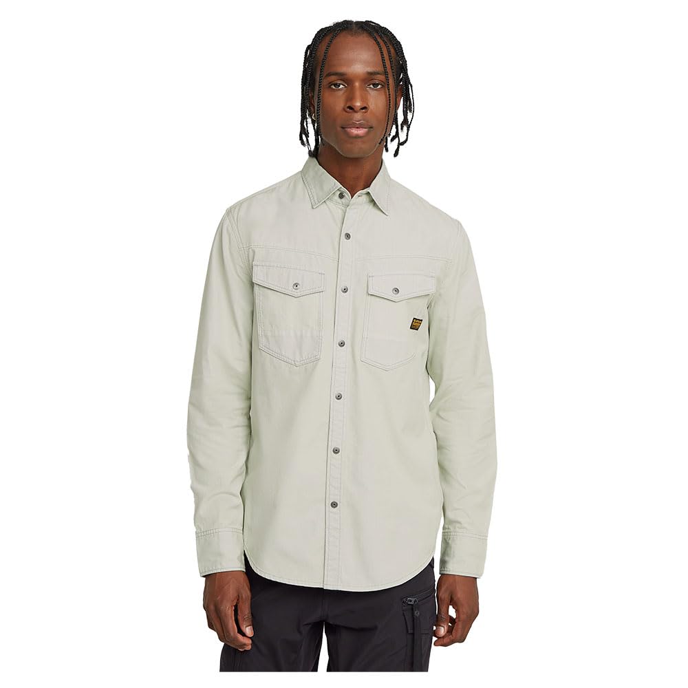 G-Star Herren Dakota Slim Hemd, Grau (gs Mercury gd D25223-D385-H043), XXL