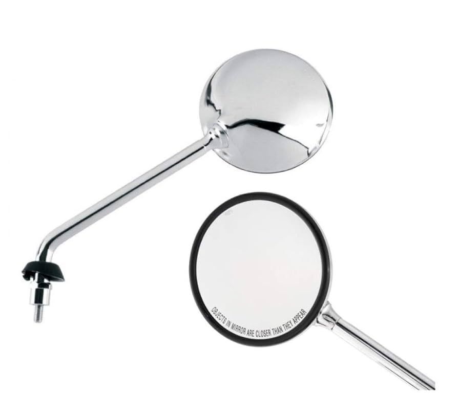 VESPA PX ミラー　左右 ScooterWest.com - PAIR OF CHROME MIRRORS 12