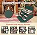 sibada Large Christmas Ornament Storage Box with 6 Drawer Style Trays Fits 54 of 4