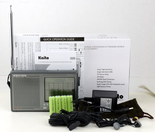 Amazon.com: Kaito KA1103 Worldband Radio (Dark Gray) : Electronics