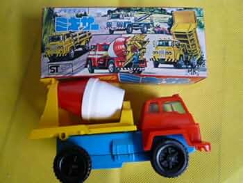 Tonka ミキサーカー 　　　　昭和レトロ 希少 昭和レトロ玩具】トイマーク『スーパータフ ミキサー』新品 希少