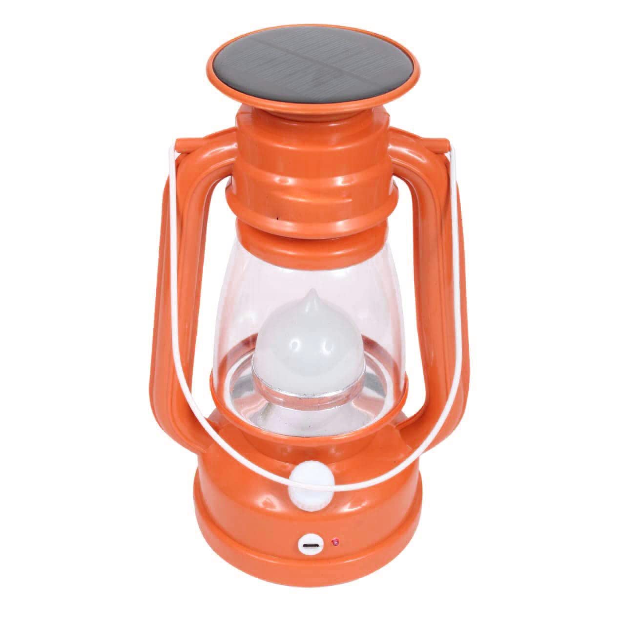 AWADH- Portable Emergency 4 watt LED Light with Dual Charging Support Solar and Electric Tube Torch Table Lamp Desi Lantern lalten (B0BGL337JH) Amazon Price History, Amazon Price Tracker