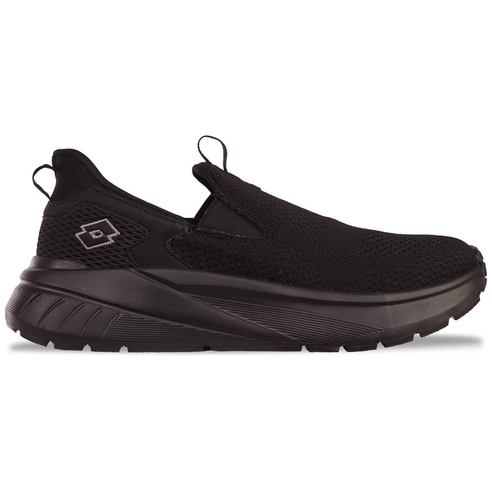 Lotto ADVANTIV Unisex Trainers, Black, 38 EU, Black, 6 UK