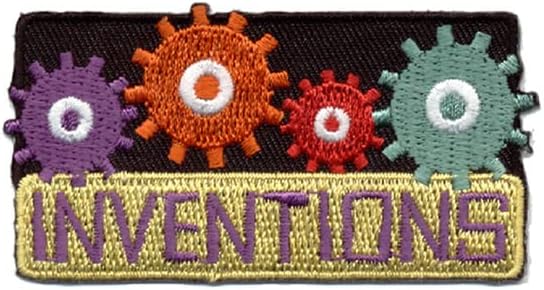 12 Pieces 2" Activity Scouts Applique Fun Patches, Science and Technology - STEM (Inventions)