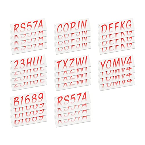 Image of STIFFIE Whipline Red /White 3 inch Boat & PWC Registration Decals • Numbers Letters Stickers