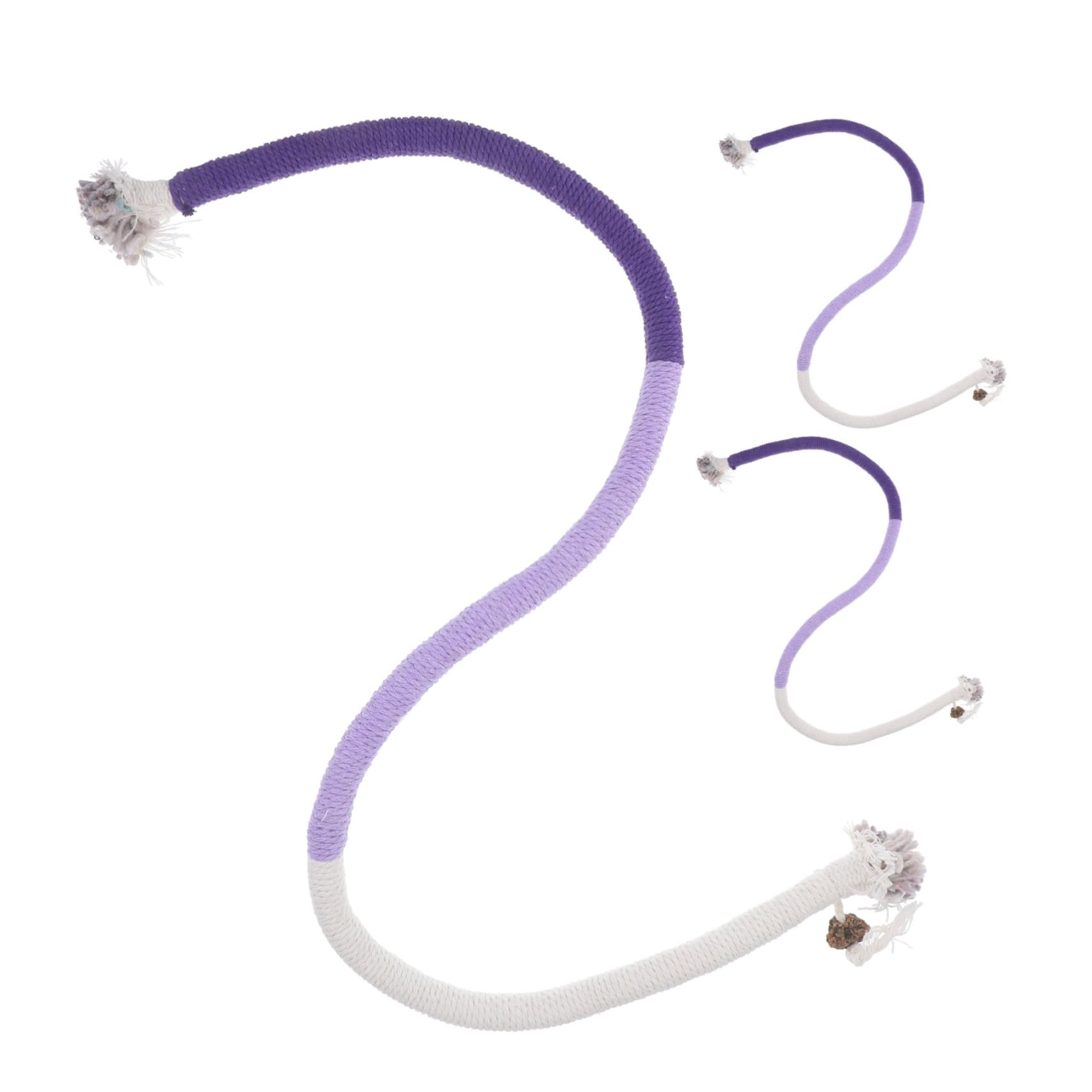 Ipetboom 15pièces Jouets Cataire pour Chats Cordes à Mâcher Interactives pour Éveiller Instinct De Chasse Et Aider à Hygiène Jouet Amusant pour Chats Intérieur
