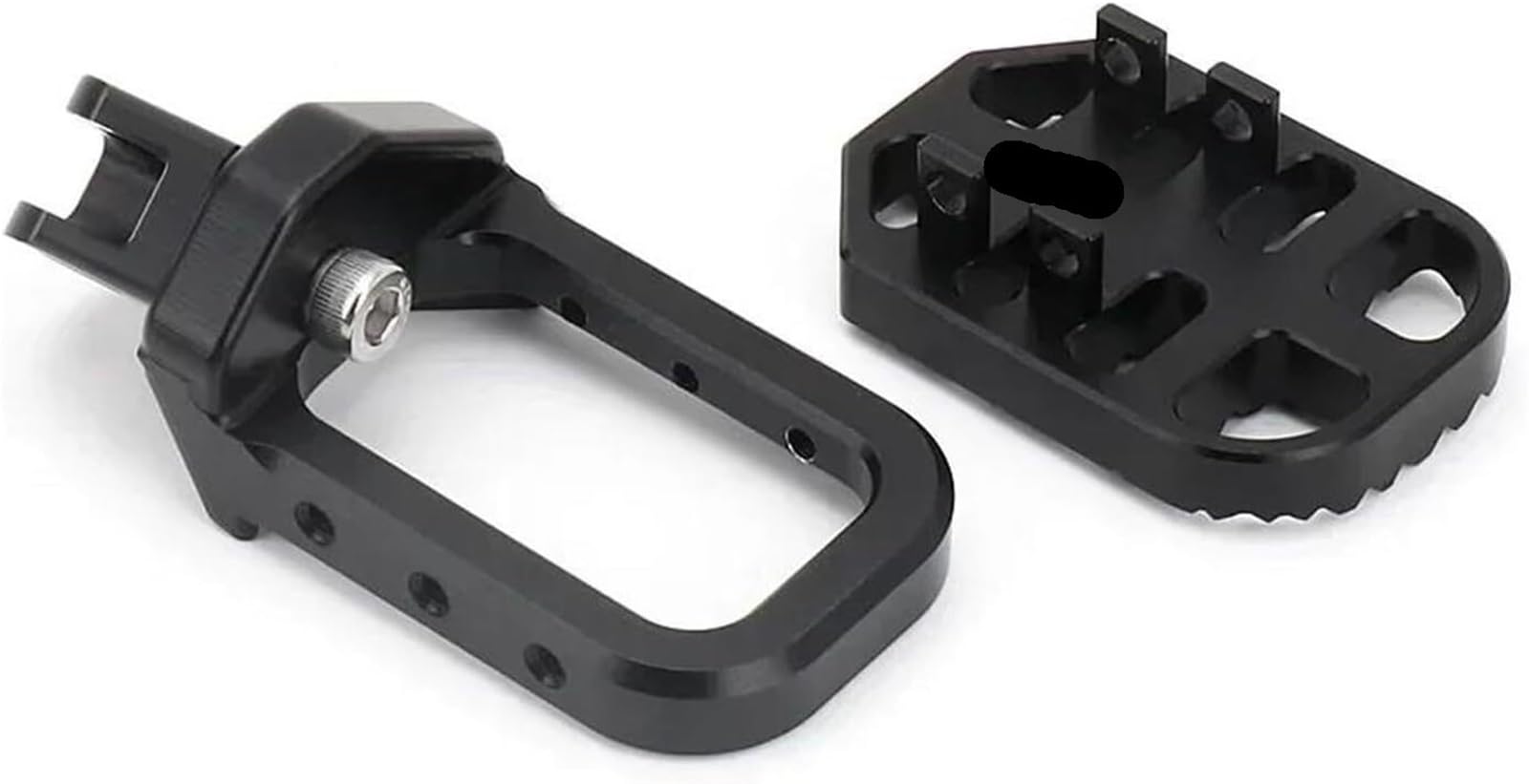 Estribos para moto Para pedal de Para moto Para CF para para CFMoto 800 MT Para 800MT(All Silver)