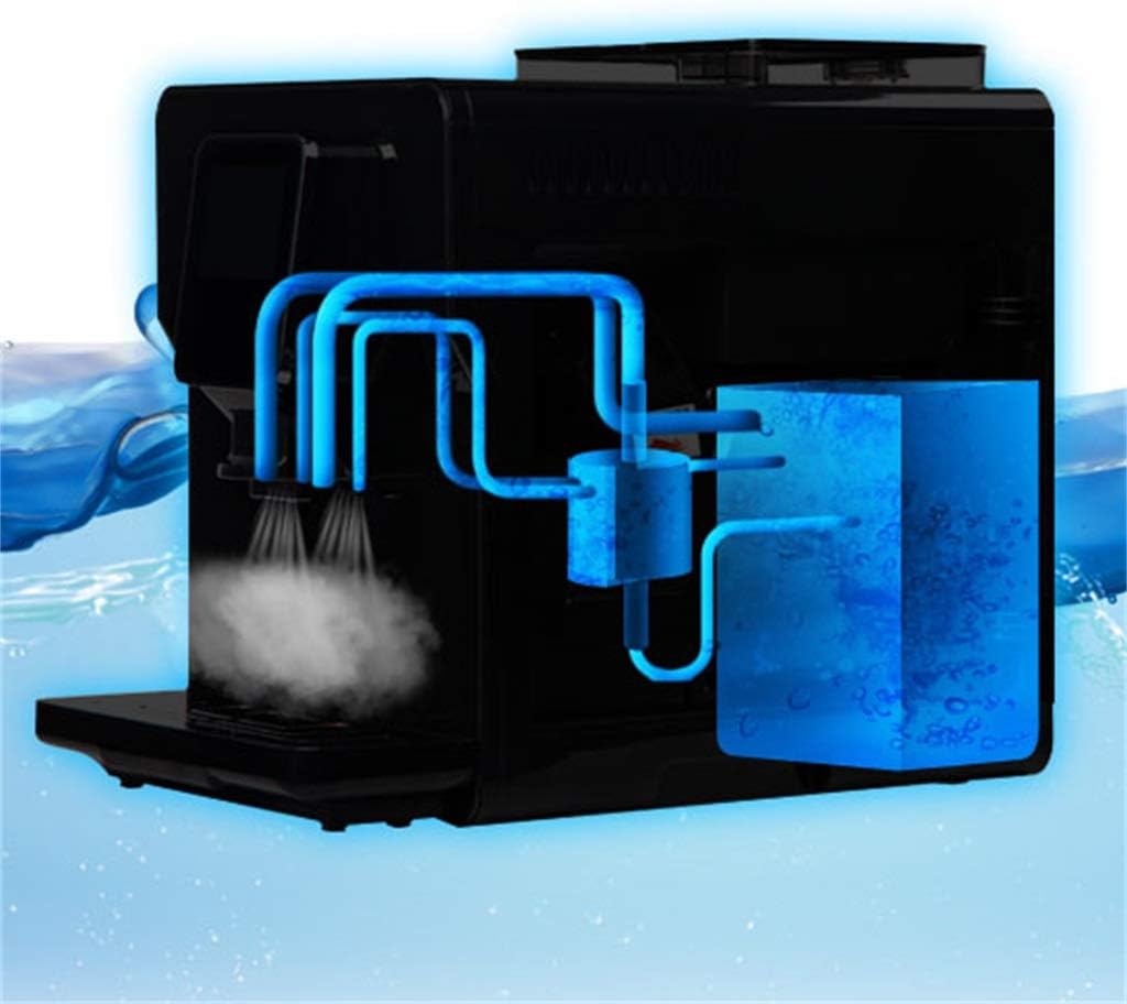 Super Automatic Cafe Quality Espresso, Latte, Americano and Cappuccino Machine with Whole Bean Grinder and Milk Frother, White