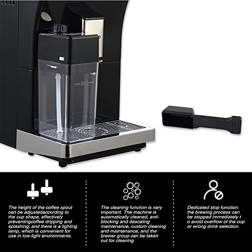 Cafetera Express Automática con Molinillo y Tanque de Leche 1.7 L miniatura 3