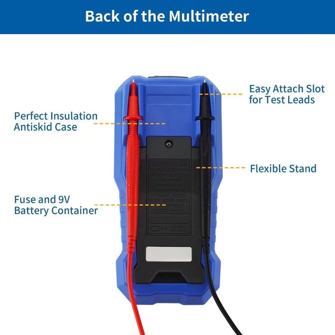 OW18E Digital multimeter,20000 Zählung True-RMS Voltmeter Ohmmeter, Hintergrundbeleuchtung LCD-Display, Bluetooth-Verbindung, für AC/DC Spannung Strom Widerstand Kapazität Diodentemperatur