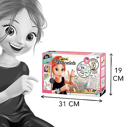 Méga bracelets Buki BE003 kit de création de bijoux tendance pour enfant
