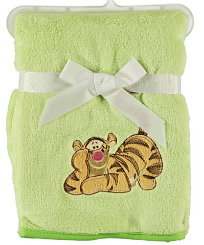 Image of Disney Tigger Coral Fleece Baby Blanket