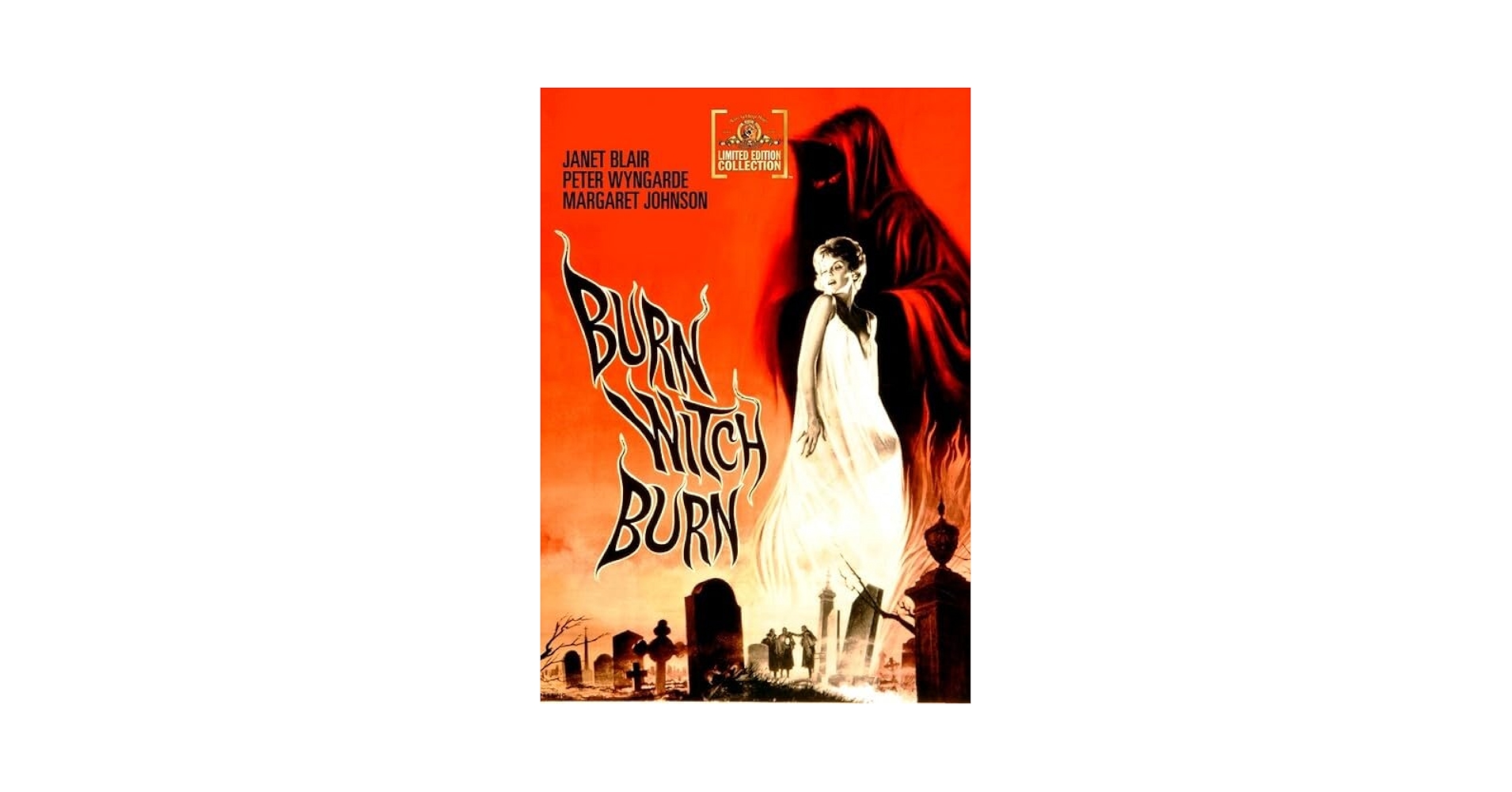 Amazon.com: Burn, Witch, Burn! : Peter Wyngarde, Janet Blair