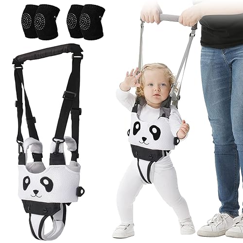 Bebé, Baby Product Arneses de Seguridad para Bebés Arnés para Caminar con 2 Pares Rodilleras - Arnés para Niños con Calcetines, Caminador para Bebés, Arnés Infantil para...