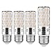 Lampadine LED di mais, E27 candelabro a LED da 15 W, 120W equivalenti a incandescenza, Bianca Calda 3000K 1500LM, CRI>80+, non dimmerabile,Edison Lampadine Mais-4 pezzi (Bianco caldo)