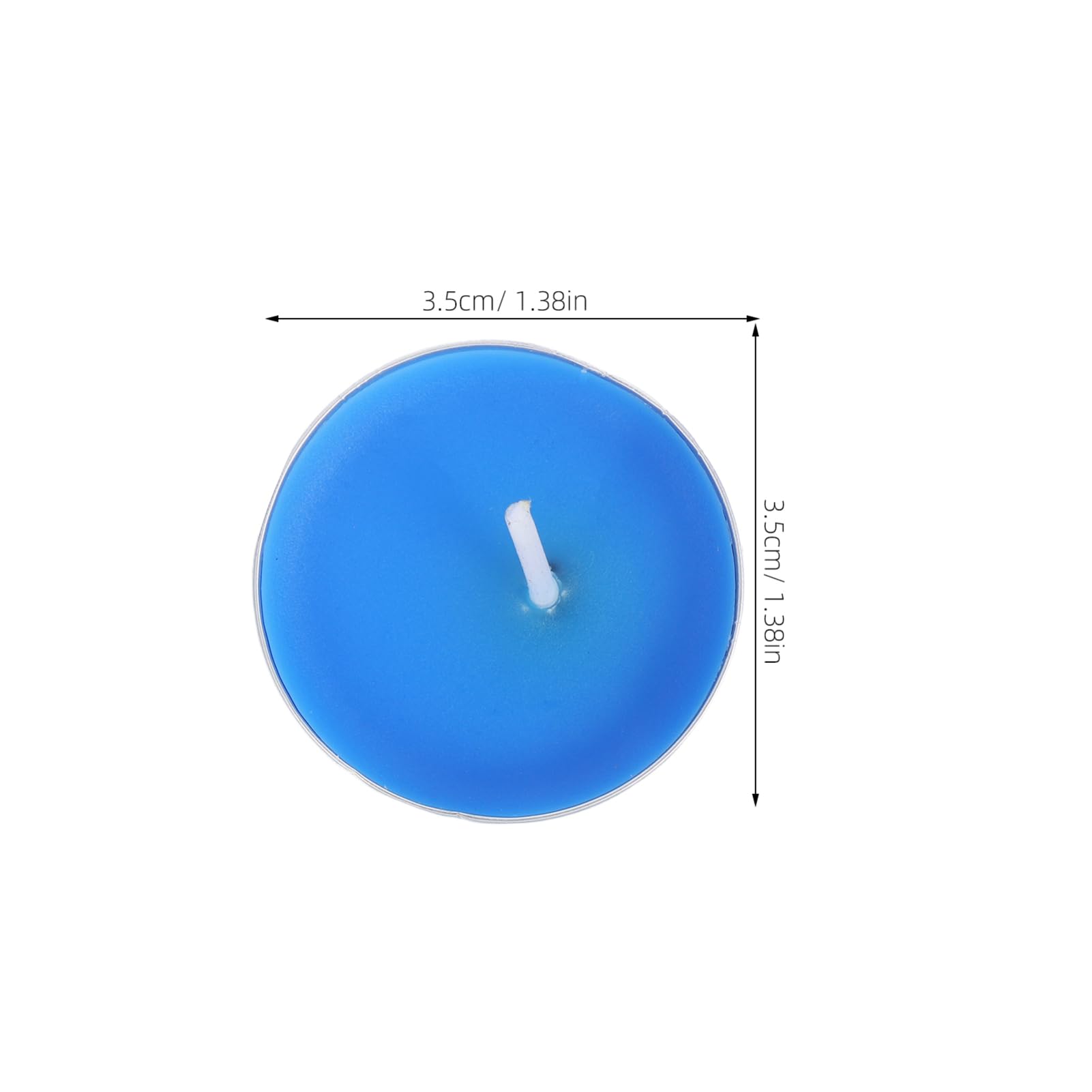 Alipis 50 Pezzi Tealight Non Profumate Confezione da Rotonde Eleganti per Matrimoni Romantiche e Decorazioni per Speciali