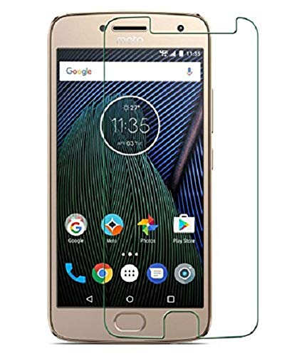 Image of COVER CAPITAL Tempered Glass Screen Protector Esay installation For Motorola Moto G5s Tempered