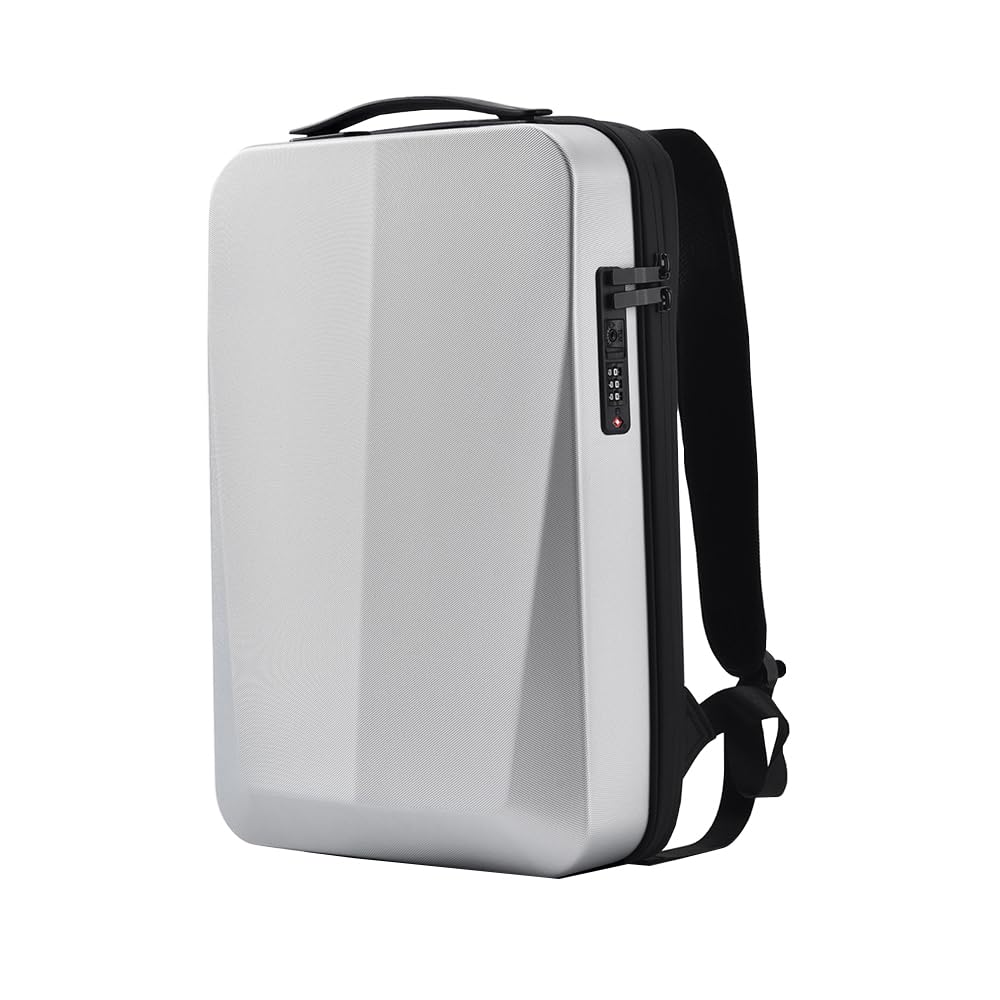 Plecaki Męskie Kobiety, Twarda Muszla Plecak Podróżny 17-calowy Wodoodporny Laptop Plecak Roboczy Anti-Theft Plecak Szkolny z Portem USB Do Sportów Biznesowych Codziennych