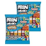 Pelon Pelo Rico Mini Assorted Watermelon, Mango, and Chamoy Candy, 0.45 oz (Pack of 36)
