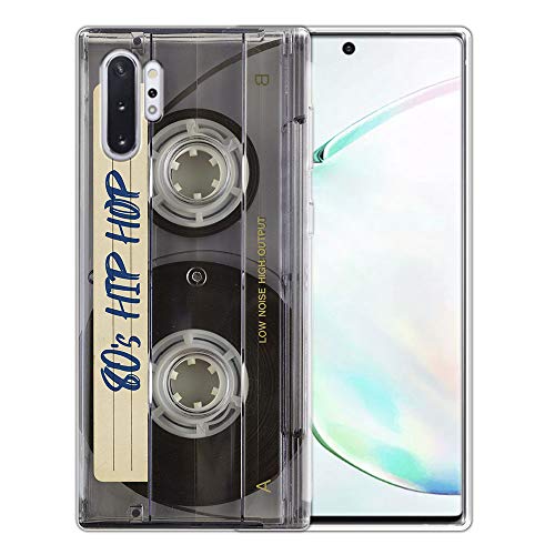 FINCIBO Case Compatible with Samsung Galaxy Note10 Plus 6.8 inch 2019, Clear Transparent