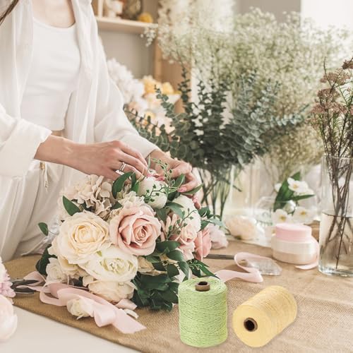 Ruban de raphia résistant de 300m pour fixer solidement vos bouquets de fleurs - 5
