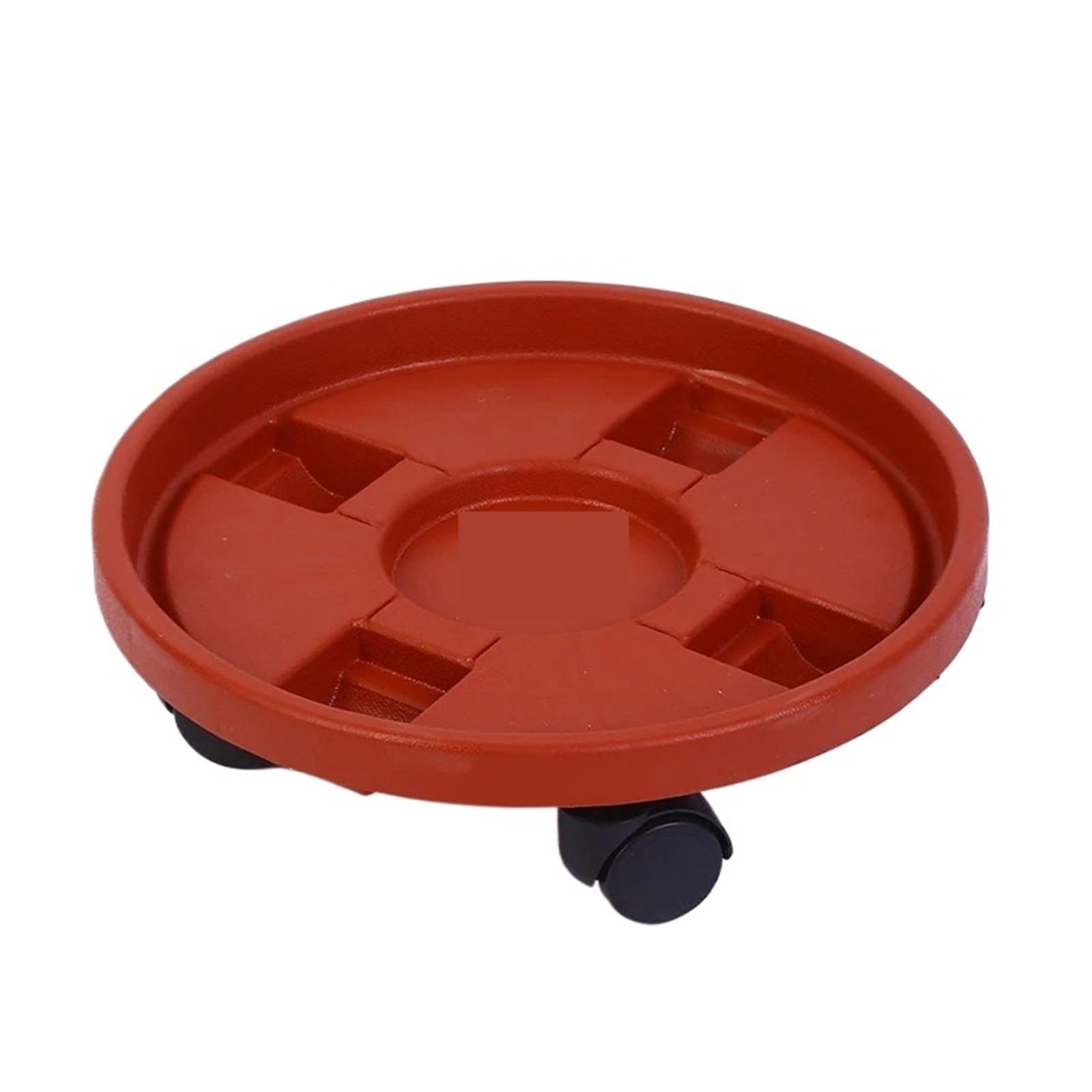 GHHZML Plant Riser Removable Plant Stand Flower Pot Tray With Universal Wheel Heavy Rolling Rack Indoor And Outdoor Balcony(29.5cm)