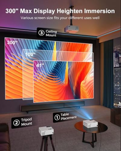 Fudoni P3A Projector With Wifi And Bluetooth thumb #5