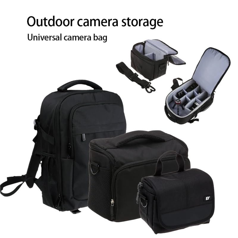 Borsa Reflex Borsa for fotocamera DSLR da esterno Zaino multifunzionale for riporre la Custodia for digitale video(FB-CBP001-B)