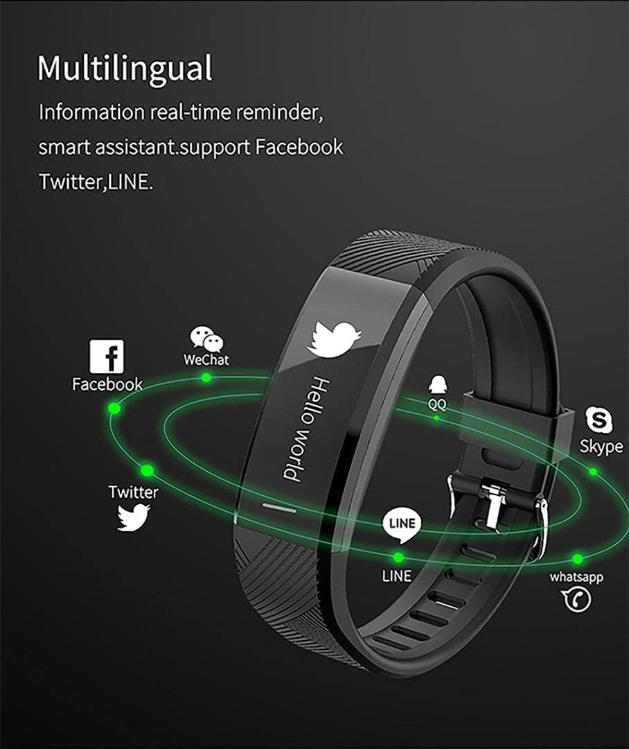 Infinix XB04 XBand 4 displaying various social media notification icons