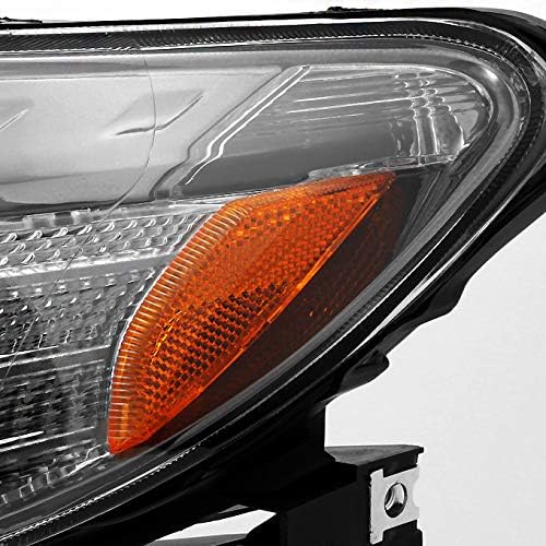 AKKON - Fits Murano SUV Halogen Type Chrome Headlights Driver Left + Passenger Right Side Replacement Pair