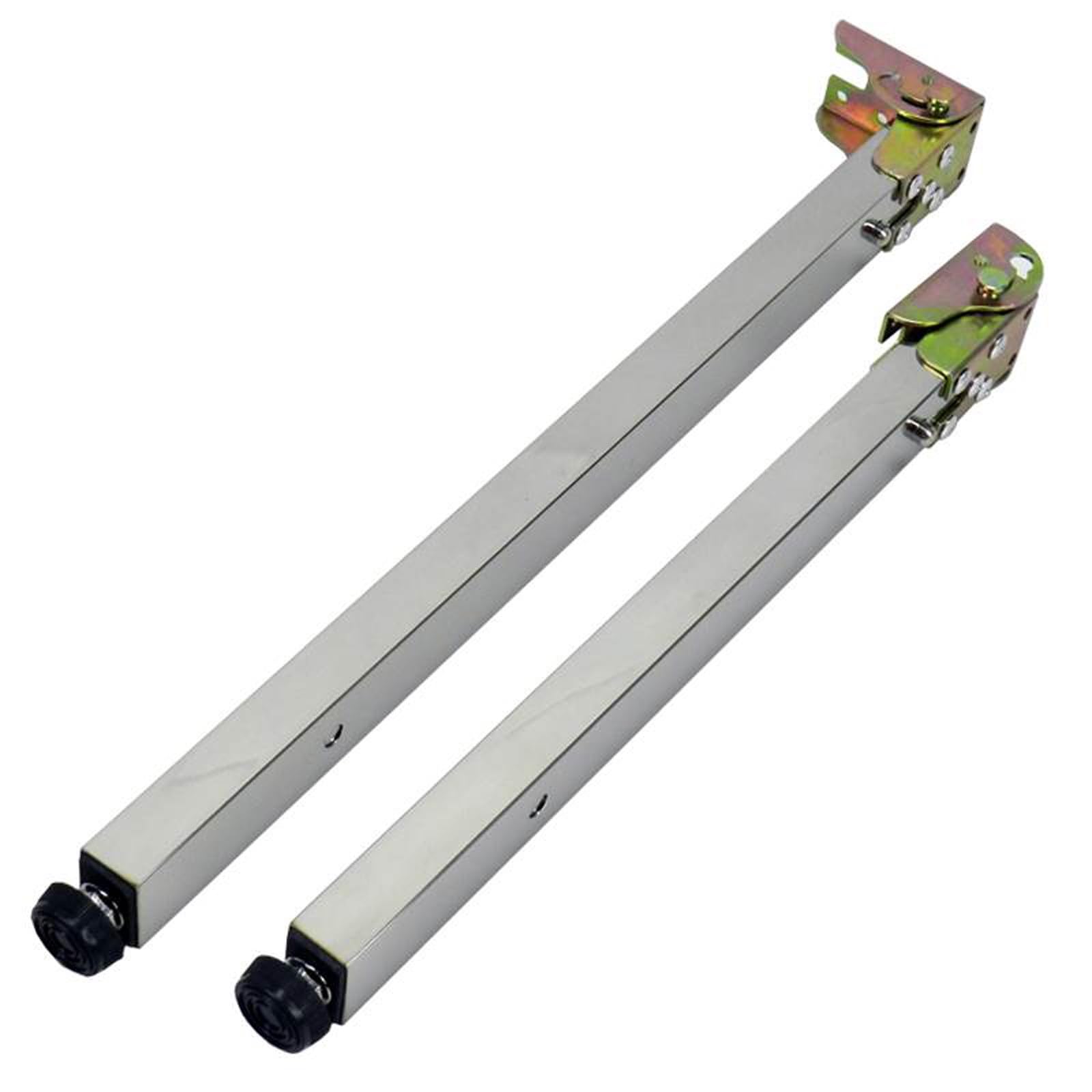 Adjustable Table Legs, Folding Furniture Legs, Metal Telescopic Legs, Folding Telescopic Bar Desk Legs For Folding Tables, Field Dining Tables/coffee Tables (Thickness : Silver, Size : 150cm=59in)