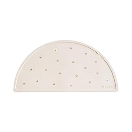 mushie Silicone Placemat for Kids | BPA-Free Non-Slip Design (Crowns)