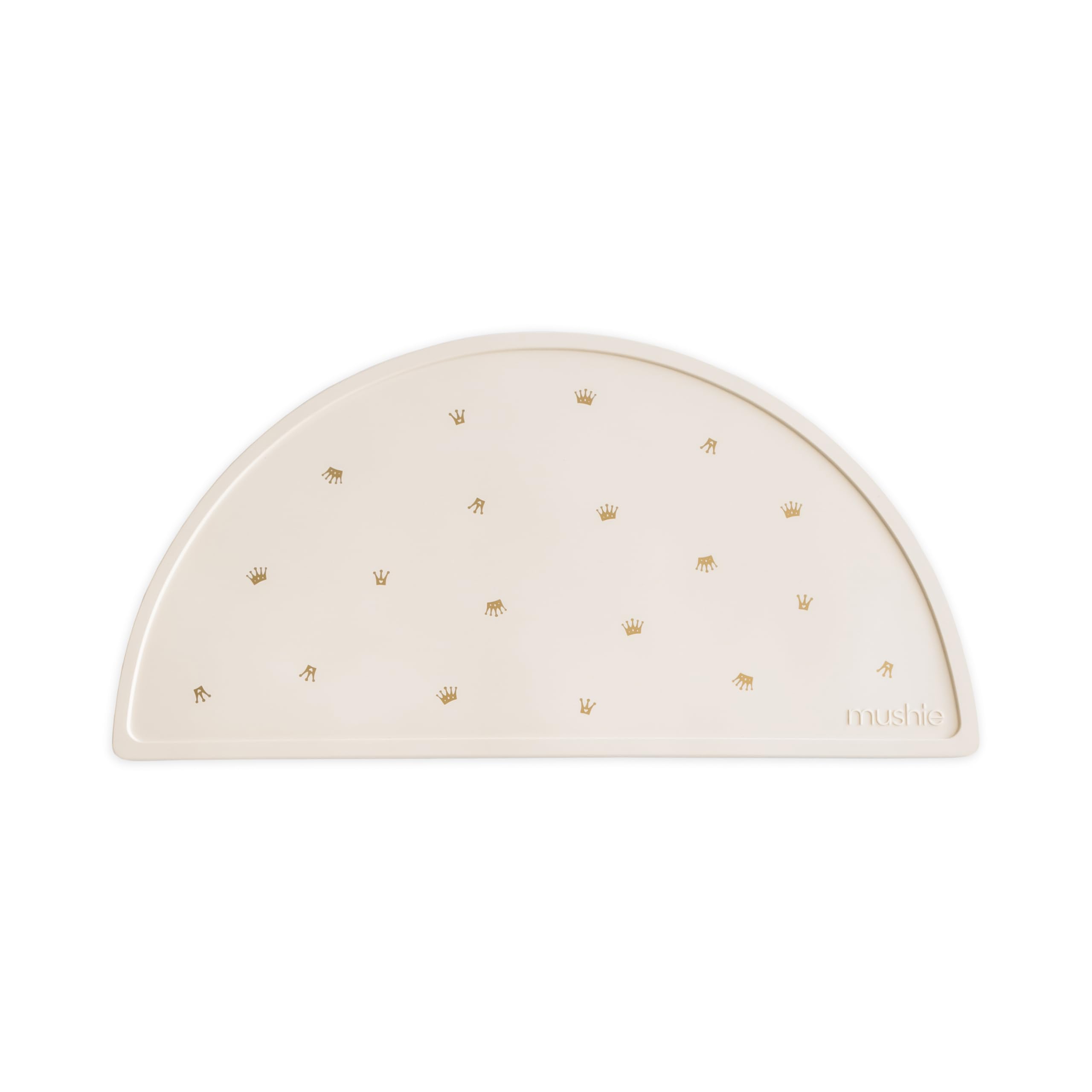 Silicone Placemat For Kids | Bpa-Free Non-Slip Design Crowns Mushie