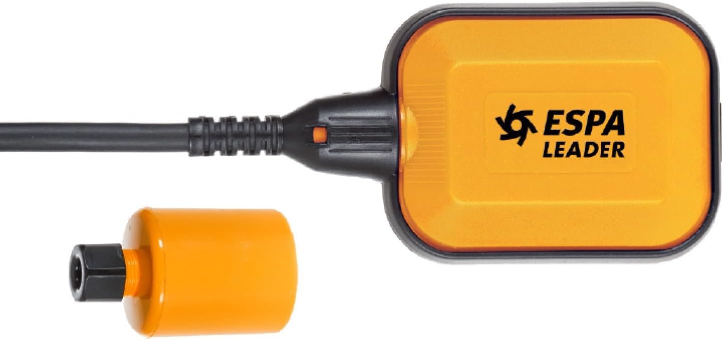 ESPA LEADER Interruptor de Flotador Tipo Boya, Controlador de Nivel Automático, IP68, 5m Cable