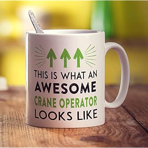 This Is What An Awesome Crane Operator Looks Like Mug Cover