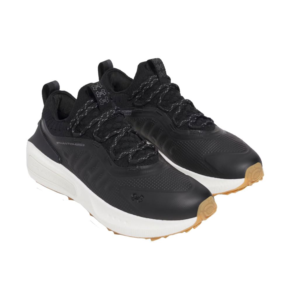 Under Armour Phantom Fore Zapatos de golf sin pinchos para hombre 2025 Negro/Acento 10.5