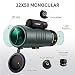 K&F Concept-Monocular 12x50 Bak4 Nitrógeno IP68 Impermeable con Soporte Móvil para observación...