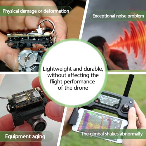 Image of Gimbal Vibration Absorbing Board for DJI Mavic Pro Replacement Upper Mount Vibration Damping Board for Mavic Pro Platinum Rubber Dampners Accessories with Repair Tool