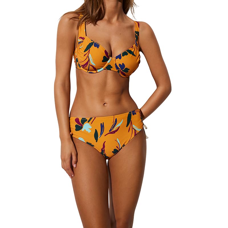 YSABEL MORA Braga Bikini Reductora Bikini Estilo Midi Floral
