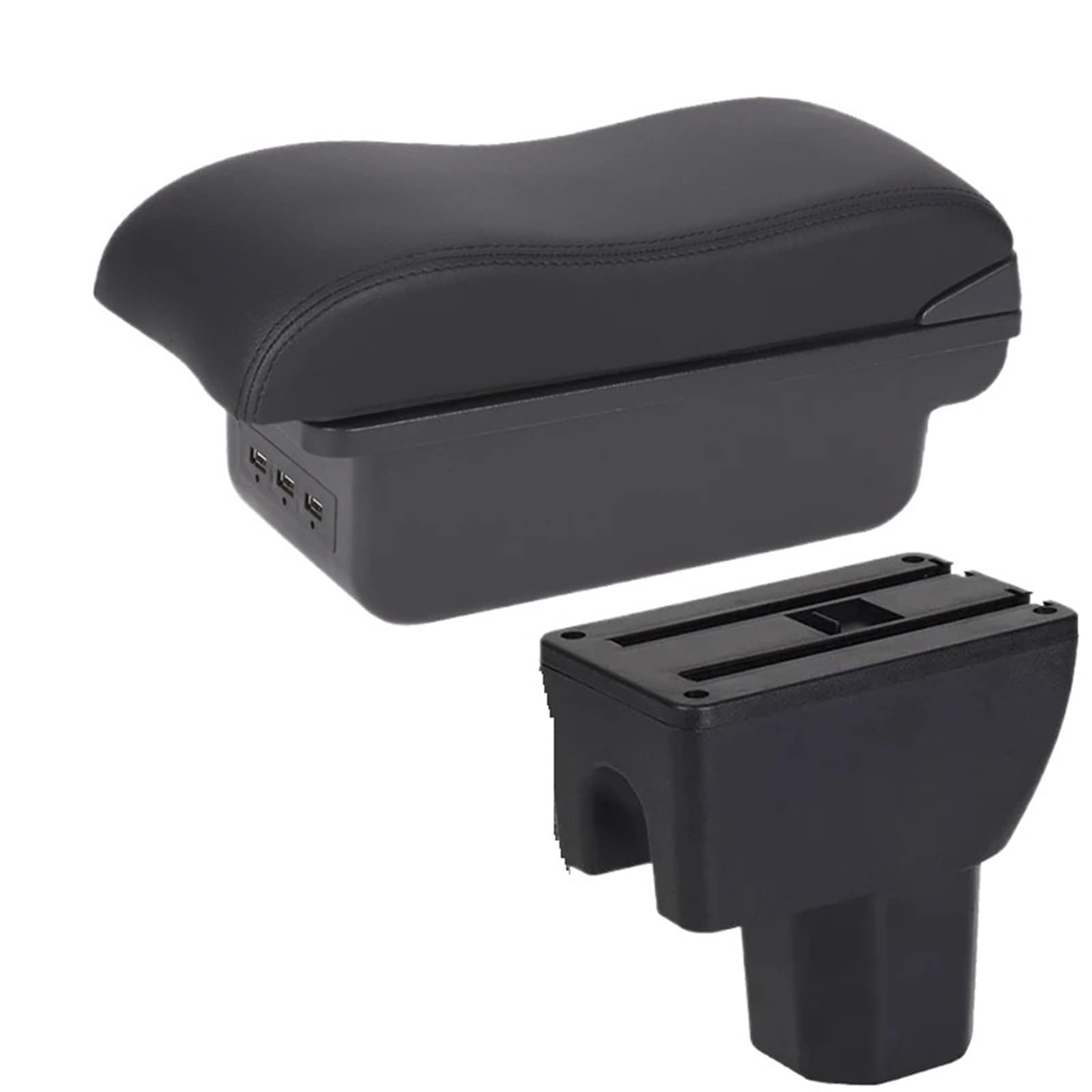 JMOLXURI Car Armrest Box For SUZUKI For Splash Armrest Box Center Console