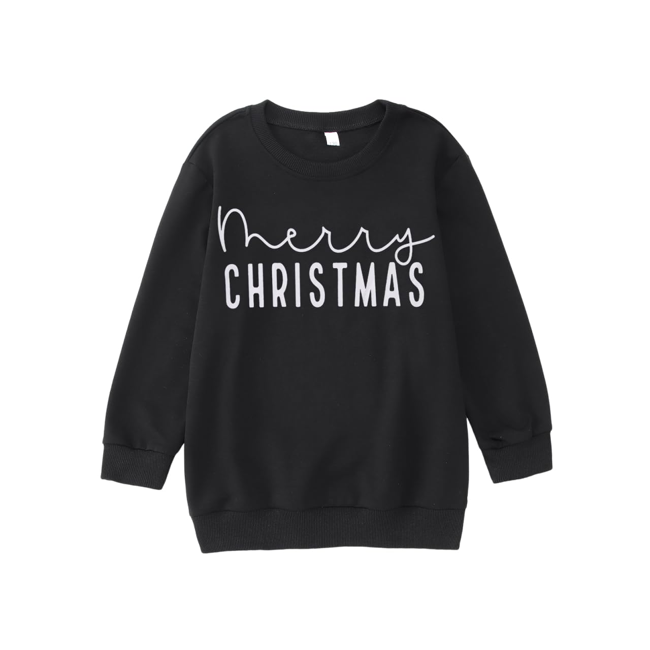 MODNTOGA Kids Boy Girl Christmas Sweatshirt Merry Christmas Outfit Long Sleeve Crewneck Xmas Pullover Tops