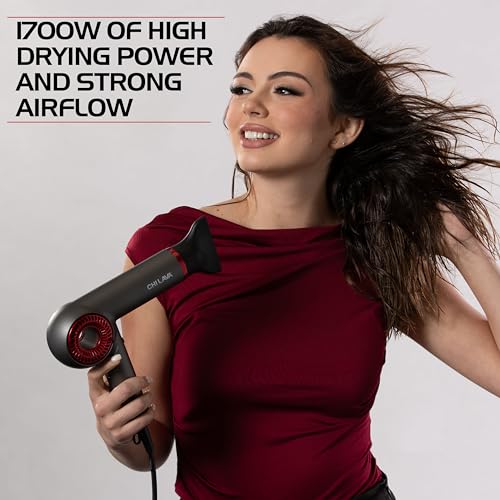 CHI Lava Brushless Motor Hair Dryer, Foldable Design, Faster, Quieter Drying, Reduces Frizz & Enhances Shine, Customizable Heat & Speed Settings - image 5