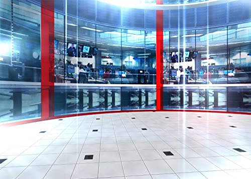 Diffusion TV pour stream direct avec le fond 3D BELECO anti-reflets
