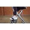 Exerpeutic Folding Exercise Bike, 8 Levels of Resistance Stationary Bike, Bluetooth tracking & Tablet Holder options available