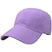 Falari Baseball Cap Hat 100% Cotton Adjustable Size Lavender 1827