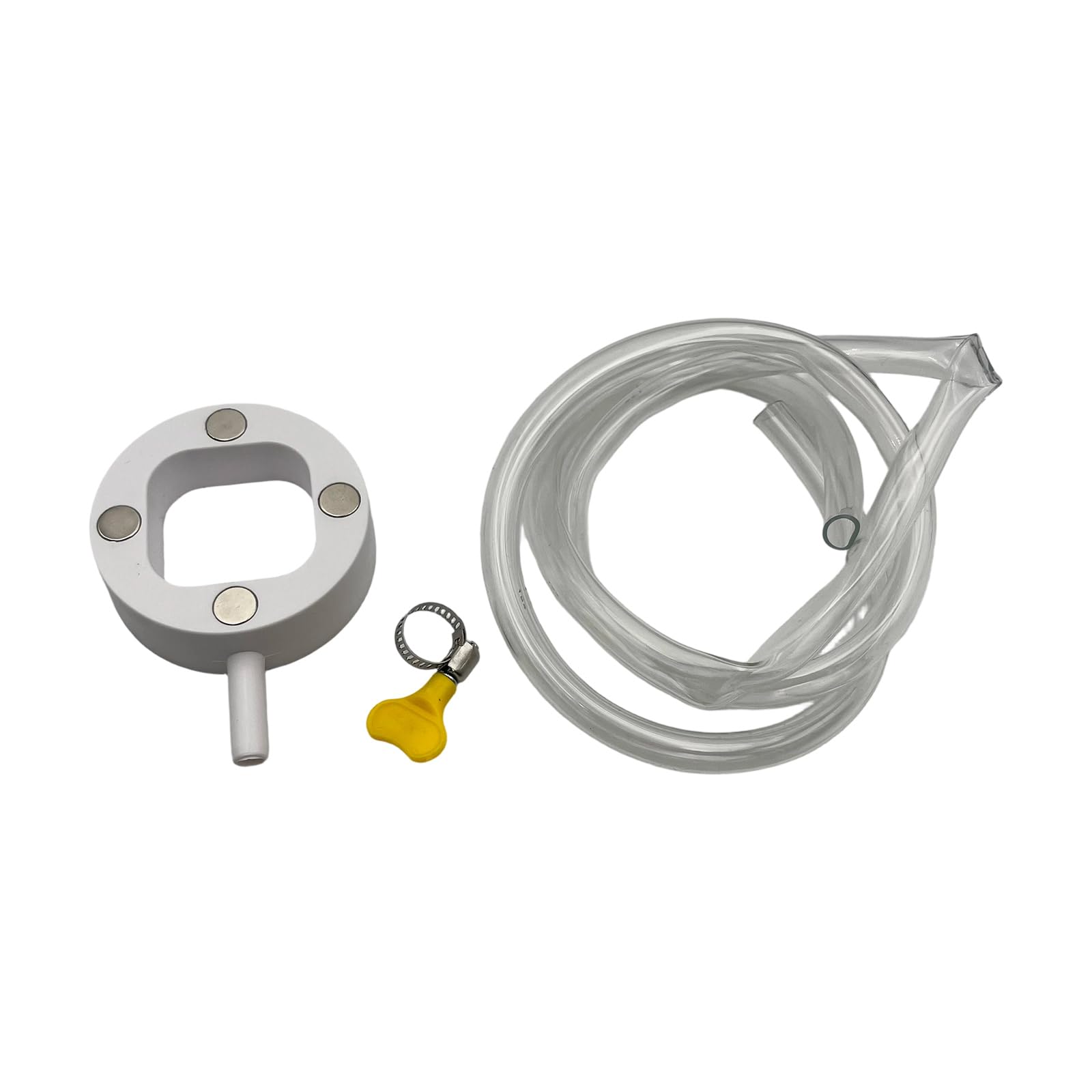 FROMCEO 4Ft Adjustable Condensate Drain Set Prevents Water Leak Damage Window Conditioning Diverter